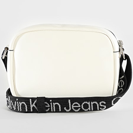 Calvin Klein - Bolsa ultraligera para cámara con doble cremallera 1554 Blanco