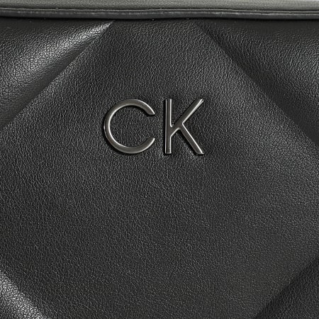Calvin Klein - Sac A Main Femme Re-Lock Quilt Camera Bag 0767 Noir