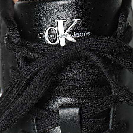 Calvin Klein - Sneakers Classic Cupsole Low Leather 0864 Nero Bright White
