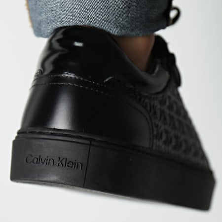 Calvin Klein - Sneakers Low Top Lace Up Zip Mono 1277 Lux Mono