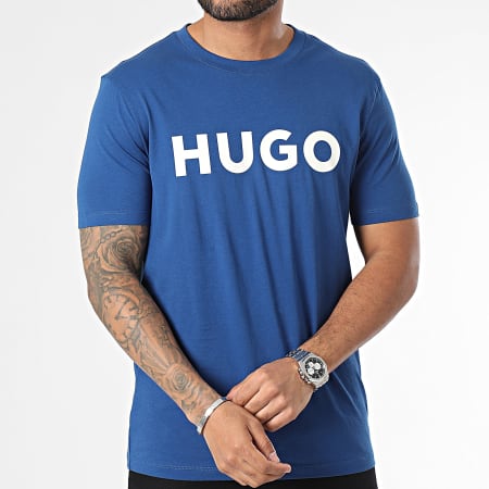 HUGO - Tee Shirt Dulivio 50467556 Bleu Roi