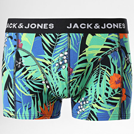 Jack And Jones - Lot De 3 Boxers Flower Mix Vert Noir