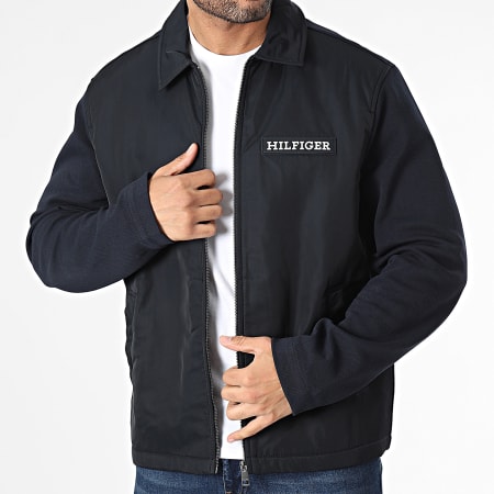 Tommy Hilfiger - Giacca con zip Monotype 3654 Navy
