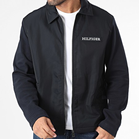 Tommy Hilfiger - Giacca con zip Monotype 3654 Navy