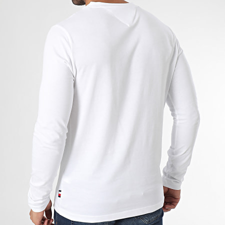 Tommy Hilfiger - Tee Shirt Manches Longues Arch Varsity 4252 Blanc