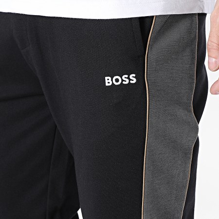 BOSS - Pantalón de chándal con banda 50511052 Negro