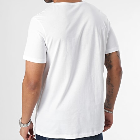 BOSS - Lot De 2 Tee Shirts Col V 50479535 Blanc