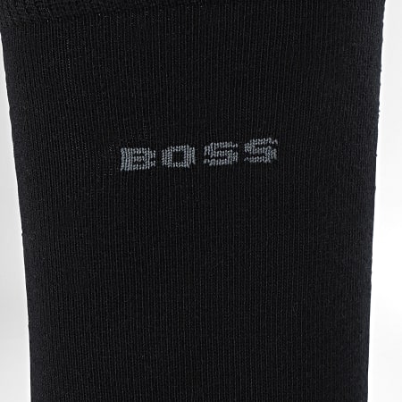 BOSS - Lot De 5 Paires De Chaussettes RS Uni 50478221 Noir