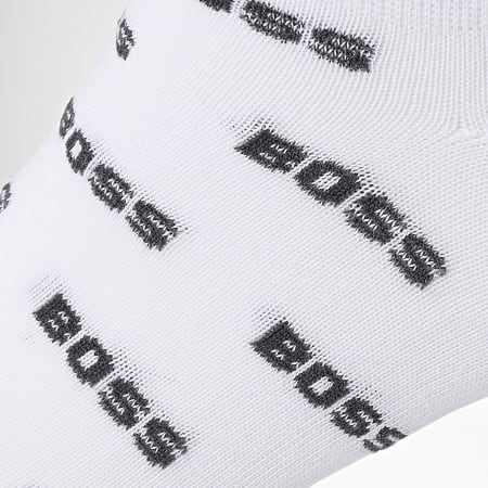 BOSS - Lote de 2 pares de calcetines AS Allover 50511423 Blanco