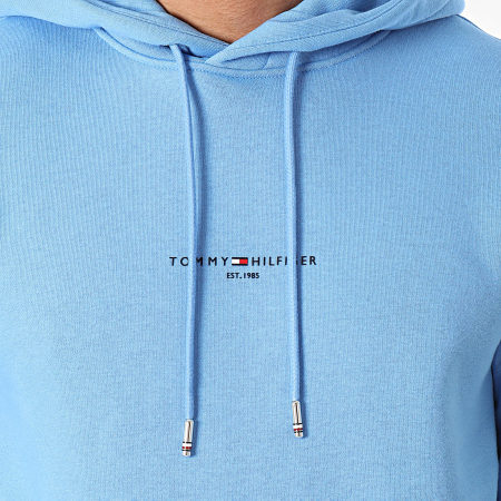 Tommy Hilfiger - Sweat A Capuche Logo Tipped 2673 Bleu