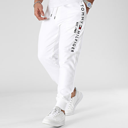 Tommy Hilfiger - Tommy Logo 8388 Pantalones de chándal Blanco