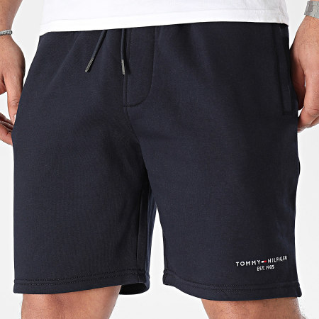 Tommy Hilfiger - Tommy Logo 4201 Pantaloncini da jogging piccoli blu navy