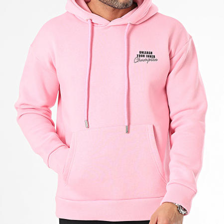 ADJ - Sweat Capuche Rose