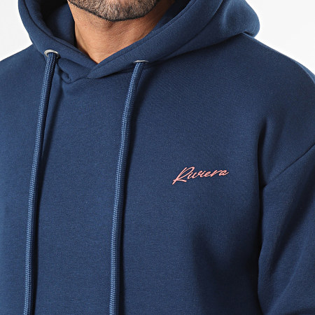 ADJ - Marineblauwe Hoodie