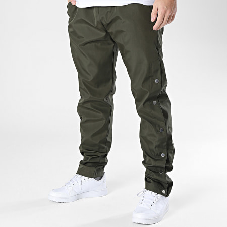 ADJ - Pantalones de chándal verde caqui