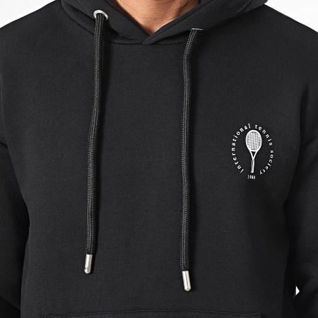 ADJ - Sweat Capuche Noir