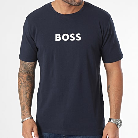 BOSS - Tee Shirt Easy 50485867 Bleu Marine