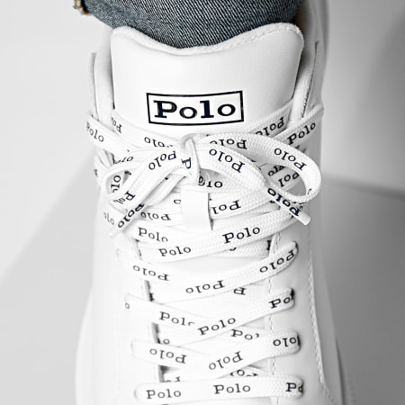 Polo Ralph Lauren - Sneakers Heritage Court II Bianco Navy