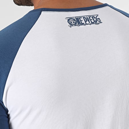 One Piece - Tee Shirt Col Rond ABYTEX443 Blanc