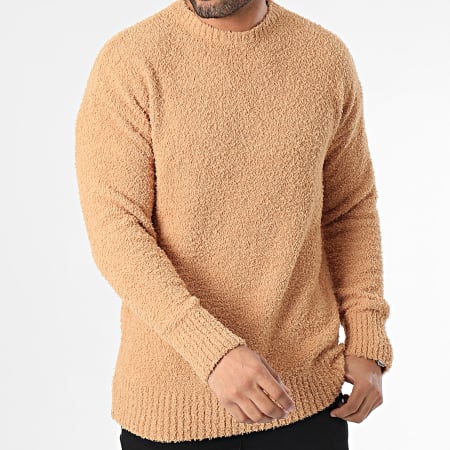 Classic Series - Pull Col Rond Camel