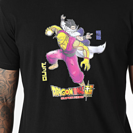 Dragon Ball Z - Tee Shirt Col Rond ABYTEX766 Noir