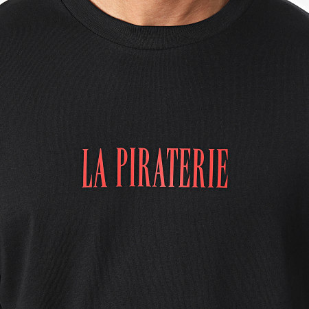 La Piraterie - Tee Shirt Oversize Ratpi Face Noir