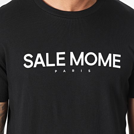 Sale Môme Paris - Tee Shirt Renne Noir Blanc