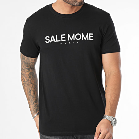 Sale Môme Paris - Tee Shirt Renne Noir Blanc