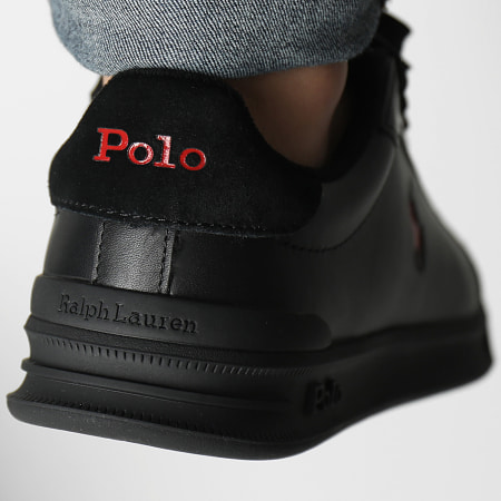 Polo Ralph Lauren - Sneakers Heritage Court II Nero Rosso