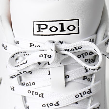 Polo Ralph Lauren - Heritage Court II Blanco Negro Zapatillas