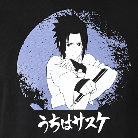 Naruto - Tee Shirt Col Rond ABYTEX742 Noir