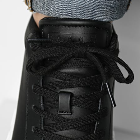 Tommy Jeans - Baskets Leather Outsole 1159 Black