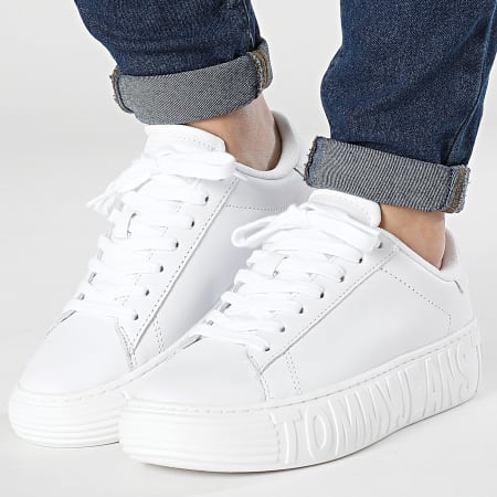 Tommy Jeans - Baskets Femme Cupsole Essential 2507 Blanc