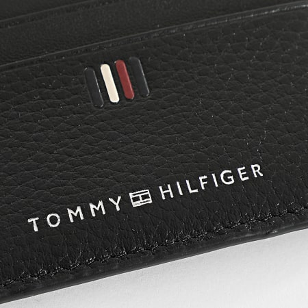 Tommy Hilfiger - Porte-Cartes Central CC Holder 1858 Noir