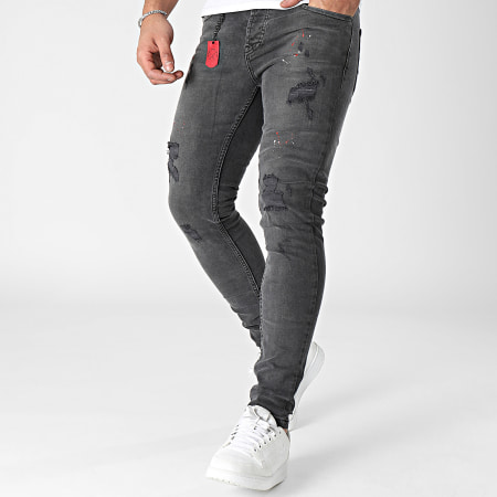 Classic Series - Jean Skinny Gris Anthracite