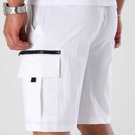 LBO - 0310 Pantalones cortos cargo blancos