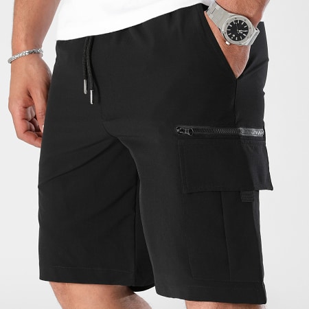 LBO - 0311 Pantalones cortos cargo negros