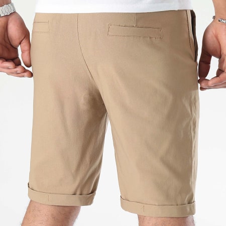 LBO - Short Chino Avec Revers 0635 Beige