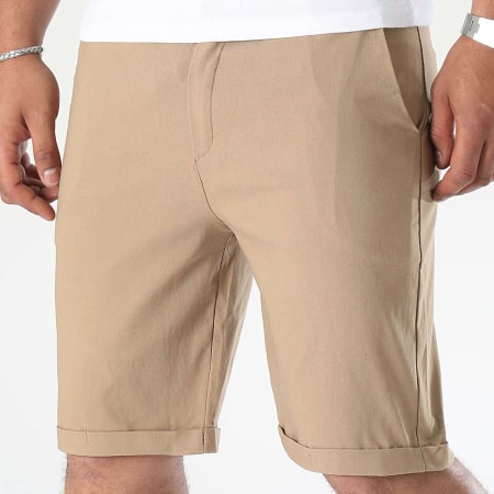 LBO - Short Chino Avec Revers 0635 Beige
