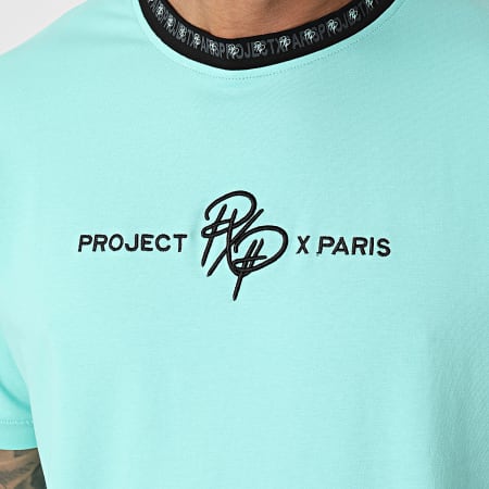 Project X Paris - Maglietta oversize 2210218 Turchese