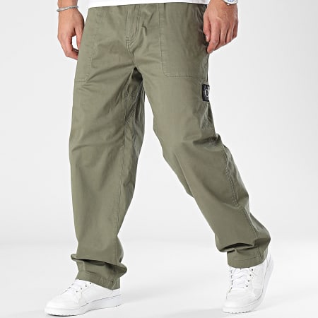 Calvin Klein - 4689 Pantaloni Utility Verde Khaki