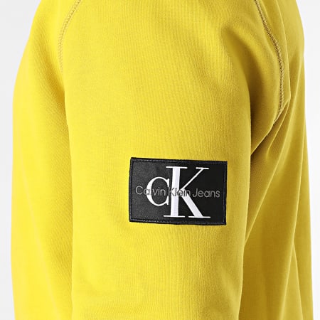 Calvin Klein - Felpa girocollo 3426 Giallo senape