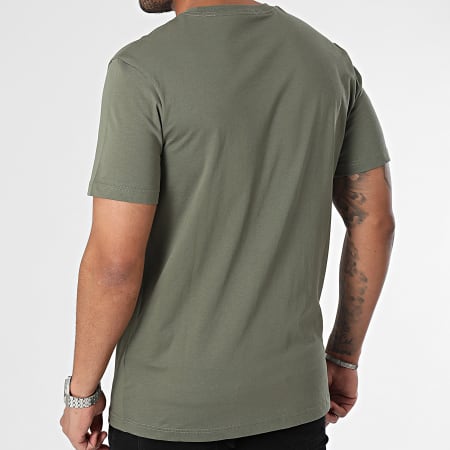 Calvin Klein - Camiseta cuello redondo 3483 Verde caqui