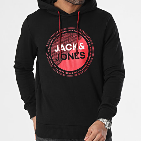 Jack And Jones - Sudadera con capucha Loyd Negra