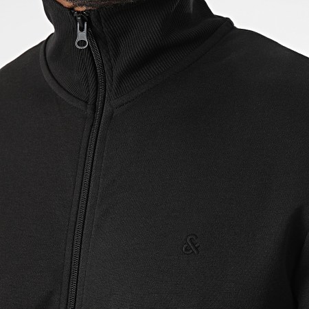 Jack And Jones - Paulos Zwart Rits Sweat Top