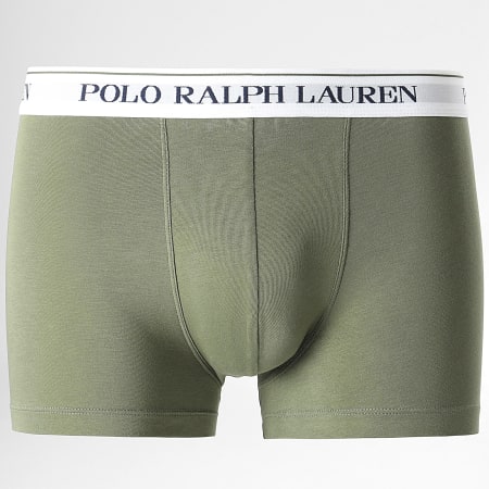 Polo Ralph Lauren - Lot De 3 Boxers Vert Kaki