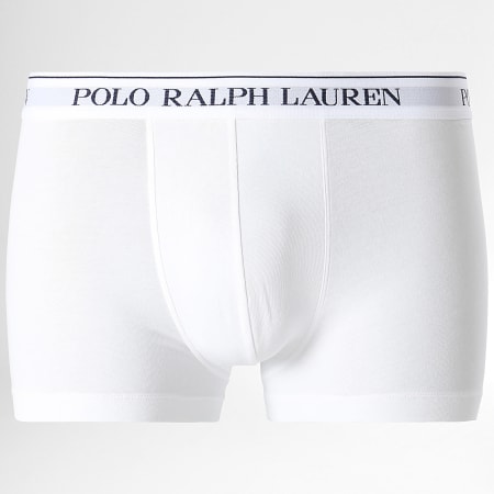 Polo Ralph Lauren - Juego De 3 Calzoncillos Boxer Blanco Rojo Azul Marino