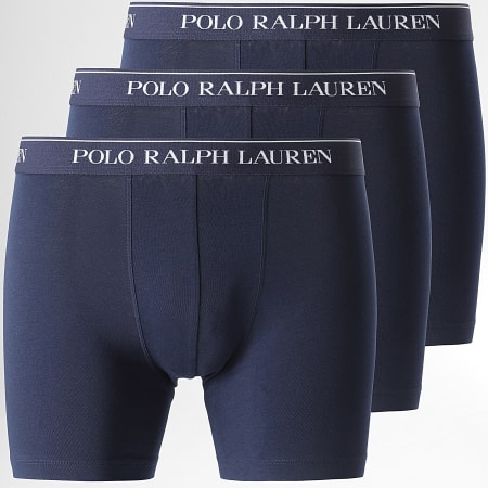 Polo Ralph Lauren - Juego de 3 calzoncillos azul marino