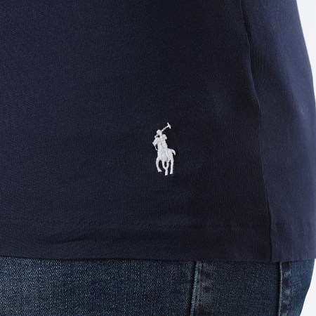 Polo Ralph Lauren - Lote de 2 camisetas Original Player Azul marino