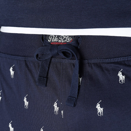 Polo Ralph Lauren - Pantaloncini da jogging All Over Player blu navy